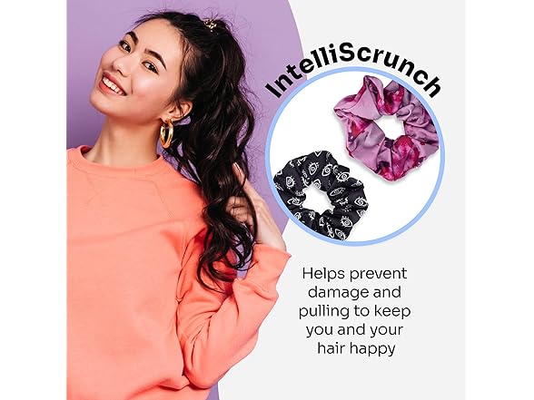 Wet Brush Coil Hair Scrunchies for Women