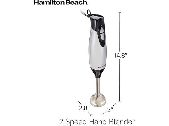 Hamilton Beach Speed Hand Blender with Chopping Bowl