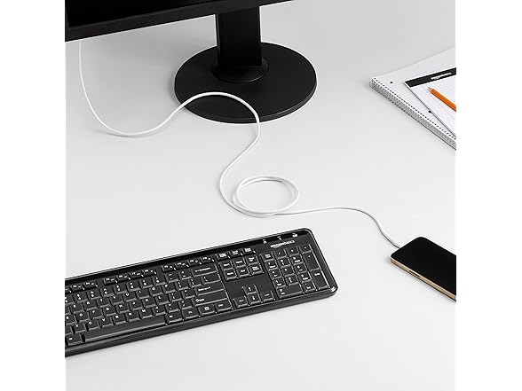 Amazon Basics MFi USB-A to Lightning Cable