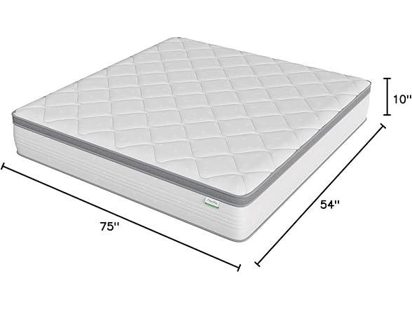 Novilla Full Mattress, 10 Inch
