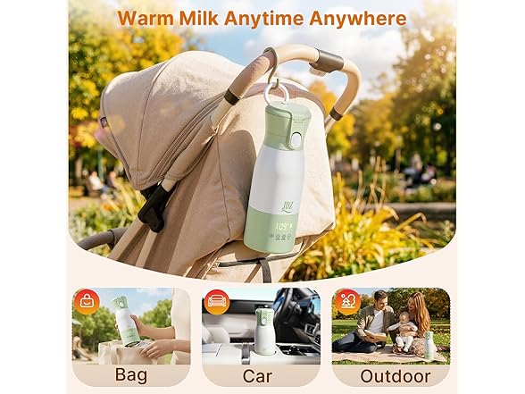 JDZ Portable Baby Bottle Warmer