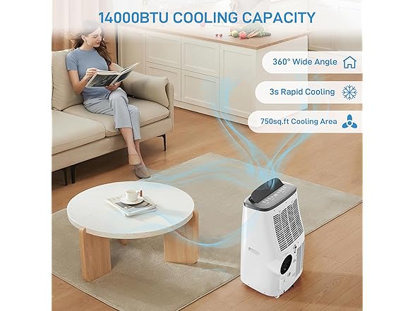 Takywep 14000Btu Portable Air Conditioners with