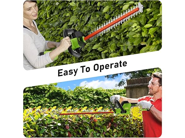 Sunchers 20V Max Hedge 22" Trimmer Cordless