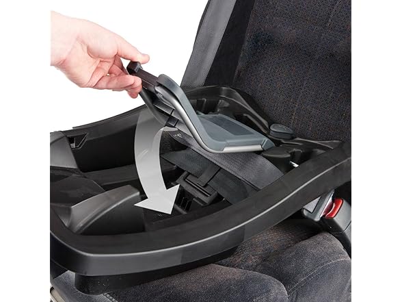 Evenflo Pivot Modular Travel System with LiteMax Infant Car Seat with Anti-Rebound Bar (Desert Tan)