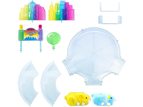 ZhuZhu City Downtown Starter Playset