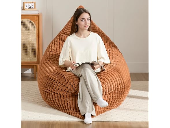 3-in-1 Giant Bean Bag Chair for Adults