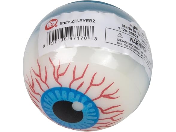 Rhode Island Novelty 1.75" Hi-Bounce Eyeball