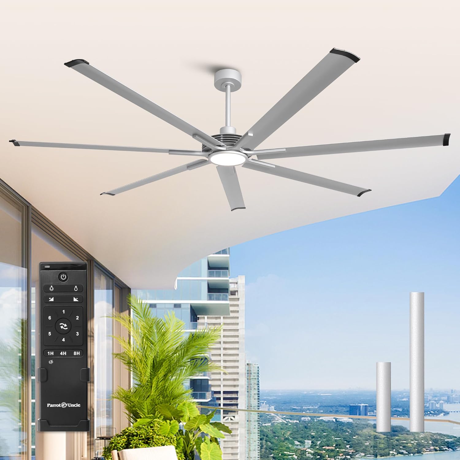 Parrot Uncle 84 Inch Ceiling Fan - Gallery 12