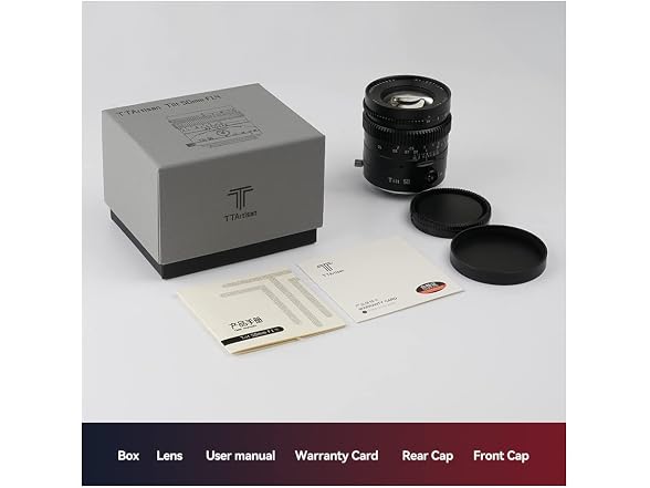 TTArtisan 50mm f1.4 Tilt Lens Full