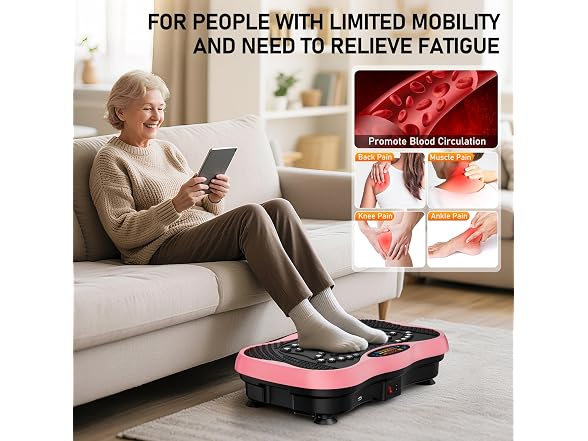 GLYLF Vibration Plate Exercise Machine