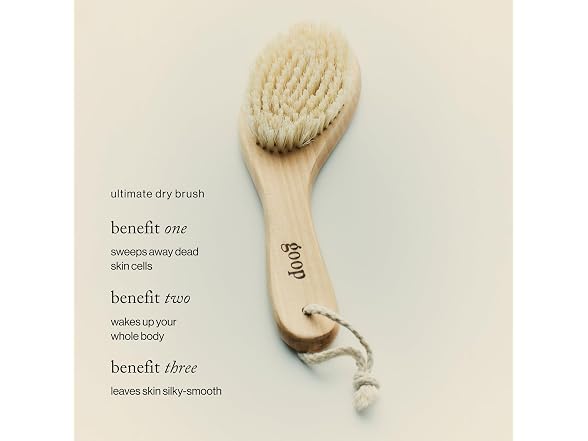 Goop Beauty Dry Brush Sisal Body Exfoliator