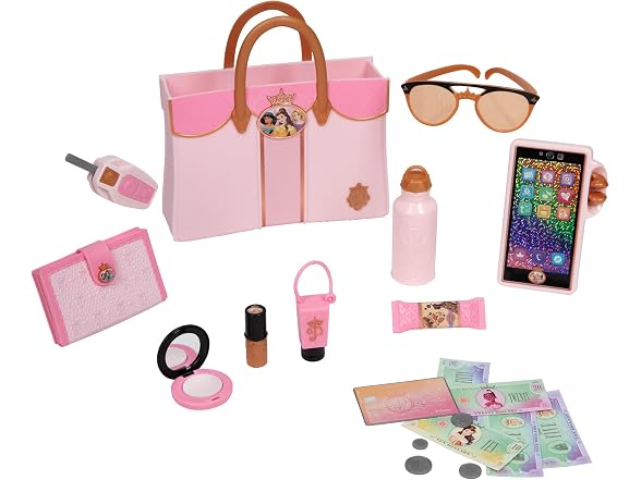 Disney Princess Tote Bag & Toy Purse Set 
