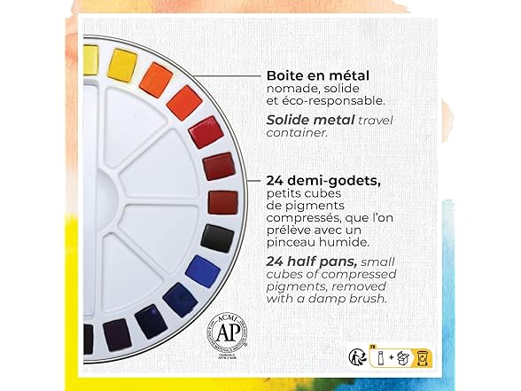 PEBEO Watercolour Set