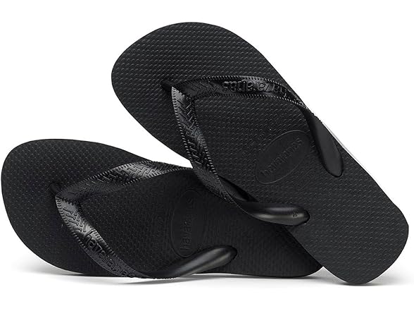 Havaianas Top Men's Slippers, Black,9/10