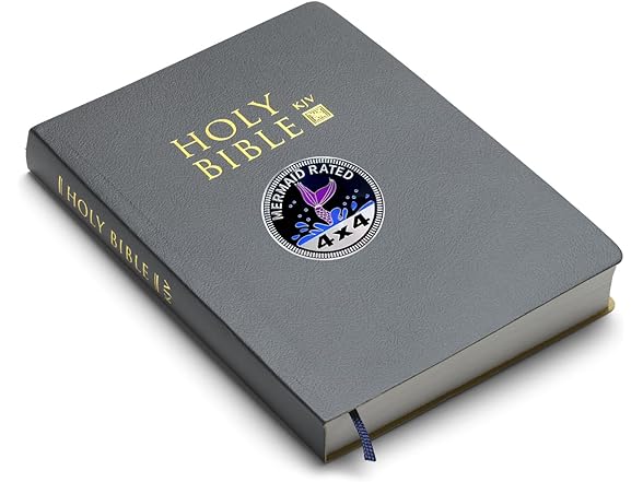 Mermaid Badge Car Emblem 4x4 Metal 2Pc