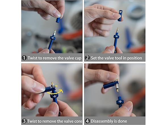 Saurka Tubeless Presta Valve Stem 44mm