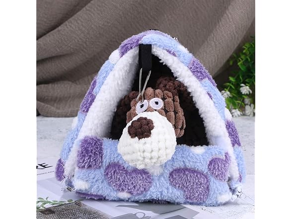 POPETPOP Guinea Pig Bed : Detachable Hamster Bed
