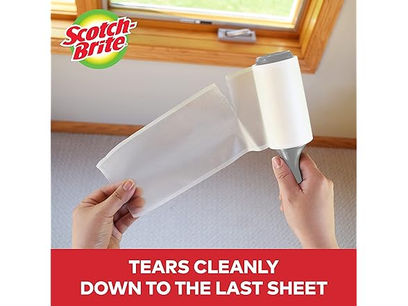 5PK Scotch-Brite Lint Roller Value Pack