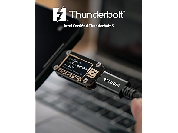 Certified Thunderbolt 5 Cable 80Gbps