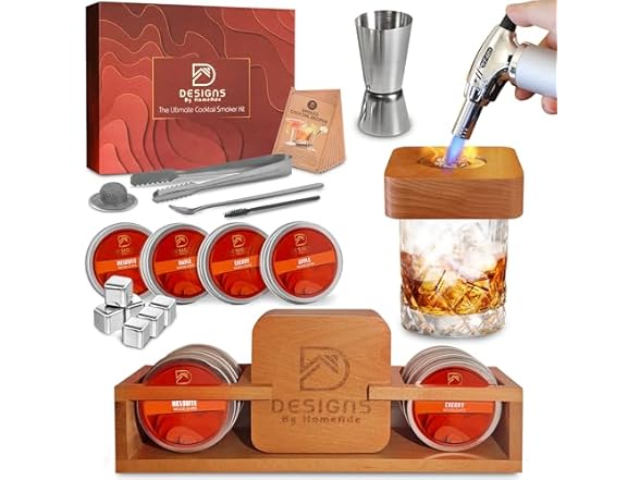 The Ultimate Whiskey Smoker Kit