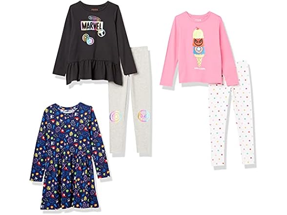 Girls Marvel Icons Mix-Match Outfit, XXL