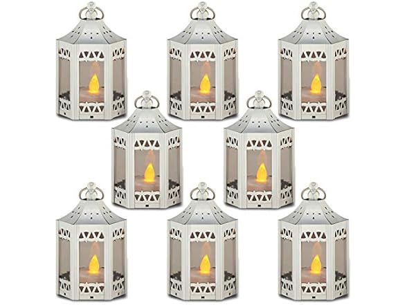 Mini Star Lantern with Flickering LED