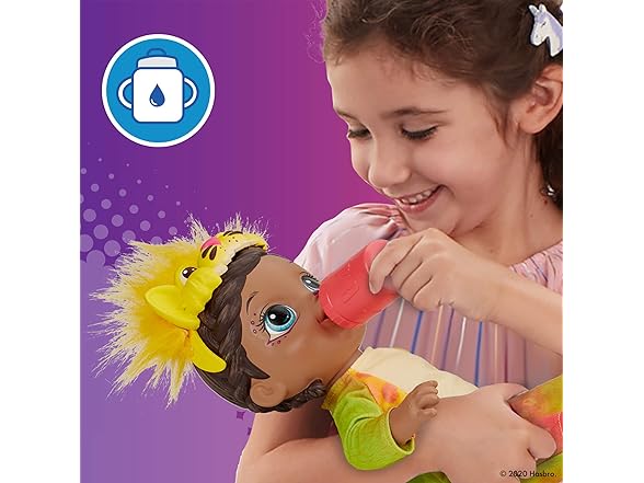 Baby Alive Rainbow Wildcats Doll, Lion