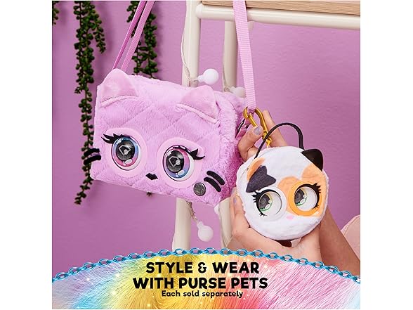 Purse Pets Micros, 24K Kitt-tea Stylish Small Purse