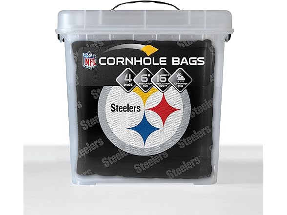 Pittsburgh Steelers Cornhole Bags