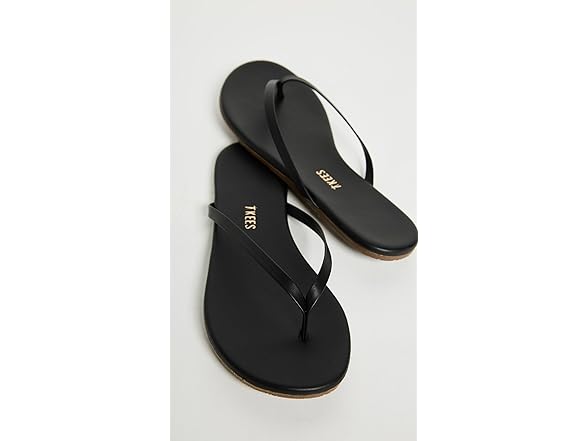 TKEES Women's Liners Flip Flop,Sable, 7