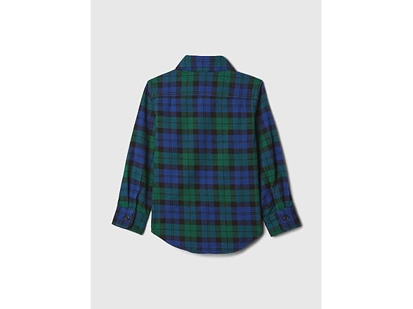 GAP Boys Long Sleeve Flannel Button-down Shirt