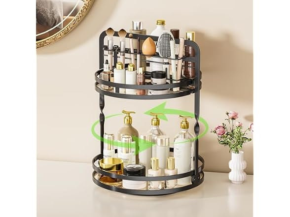 360 Rotating Makeup Organizer