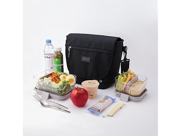 PackIt Freezable Brooklyn Crossbody Lunch Box 