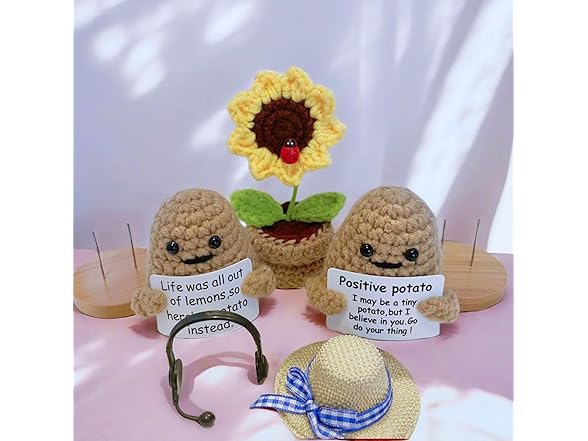 SILEAGEO Mini Funny Positive Potato