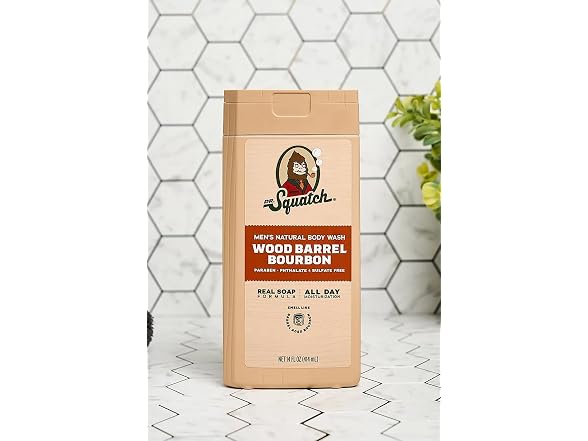 Dr. Squatch, Men's Natural Wood Barrel