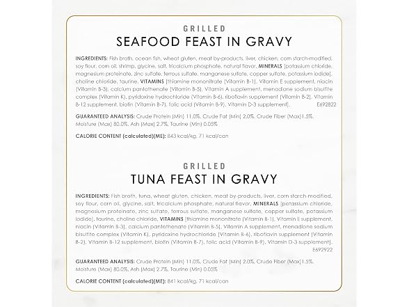 Fancy Feast Grilled Seafood Cat Food