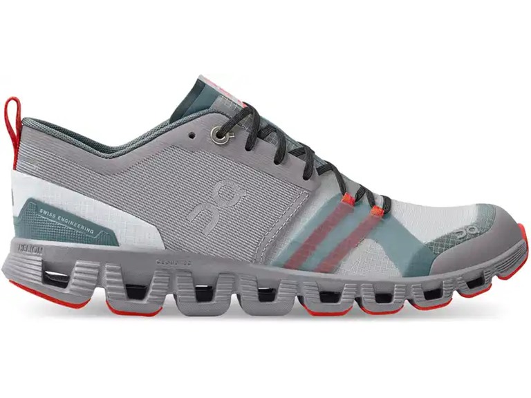 On Running Cloud X Shift Women's Shoes Alloy/Red Size 5