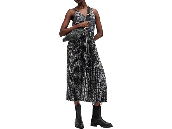 AllSaints Women Medium Jinx Pleated Dress