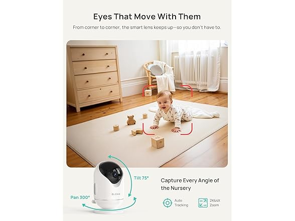 Dr.Care 1080P Smart WiFi Baby Monitor