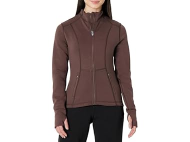 $11.99, Was $24.90, 51% Off! Amazon Essentials Womens Active Sweat Jacket dealfomo