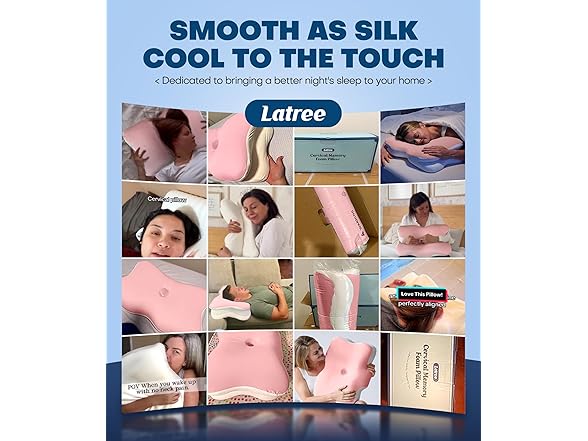 Latree Cervical Neck Pillow