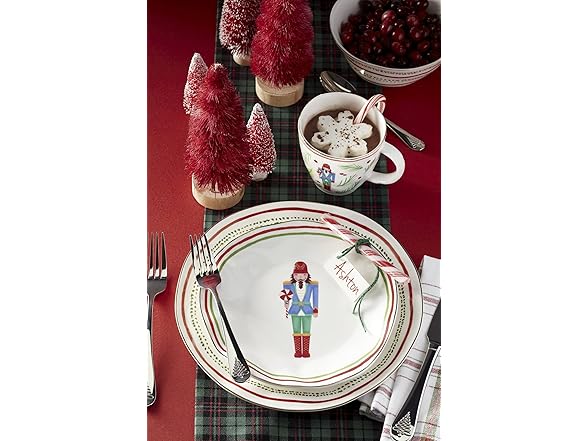 Lenox Nutcracker Dinnerware Accent Plates, Set of 4