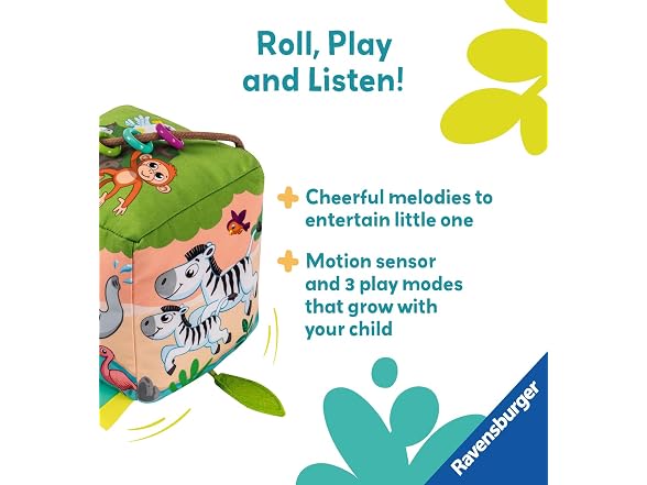 Ravensburger Play+ Roll & Play Sound Cube