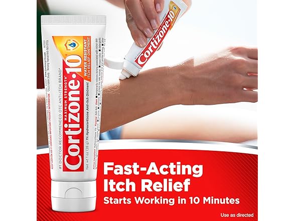 Cortizone-10 Max Strength Itch Relief, 1oz