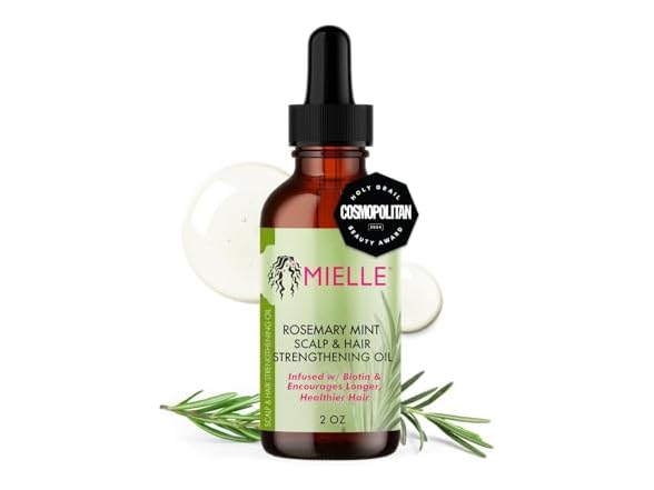 (2 Pack) Mielle Organics Rosemary & Mint Hair Oil