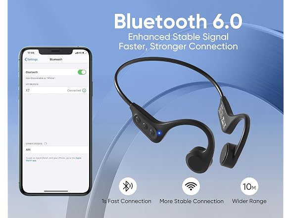 Nanajorwa X7 Bone Conduction Headphones