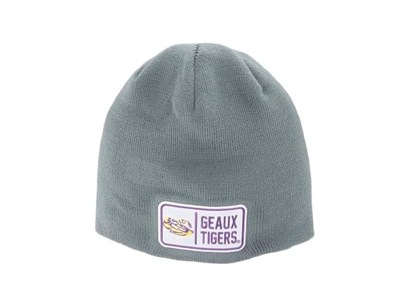 TIGERS Beanie Edge Patch Defer Gray