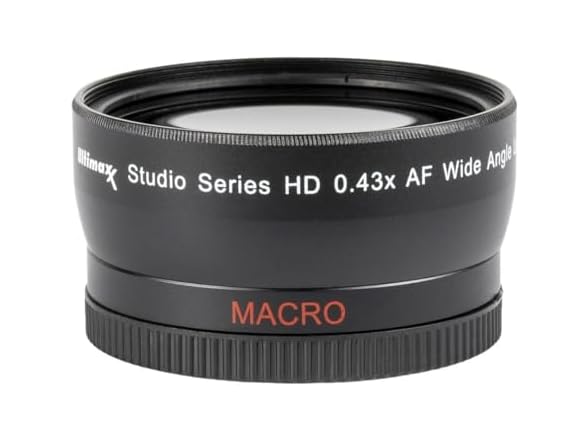 Ultimaxx 0.43X Wide Angle Macro Lens