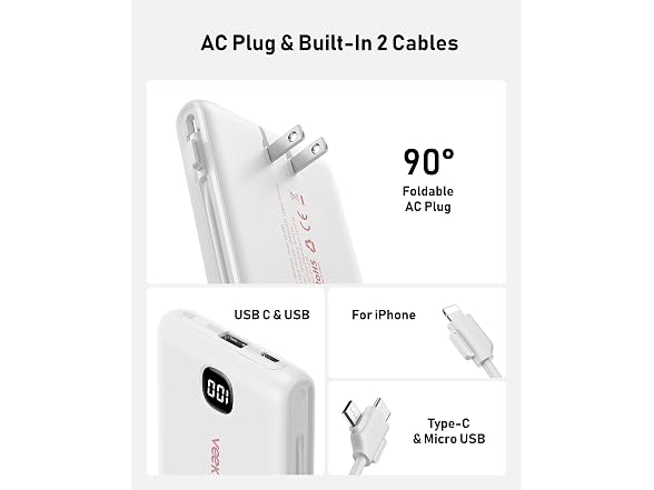VEEKTOMX Portable Charger