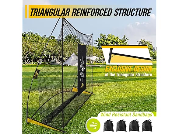 PodiuMax 10x7ft Golf Net with Target